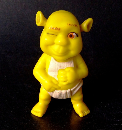 Juguete Mcdonald's 2007 Baby Boy Ogre Standing De Shrek...