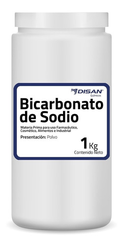 Imagen 1 de 1 de Bicarbonato De Sodio 1 Kg