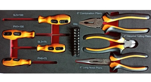 Caja De Herramientas Metalicas Lusqtoff 80 Piezas Lqcm132