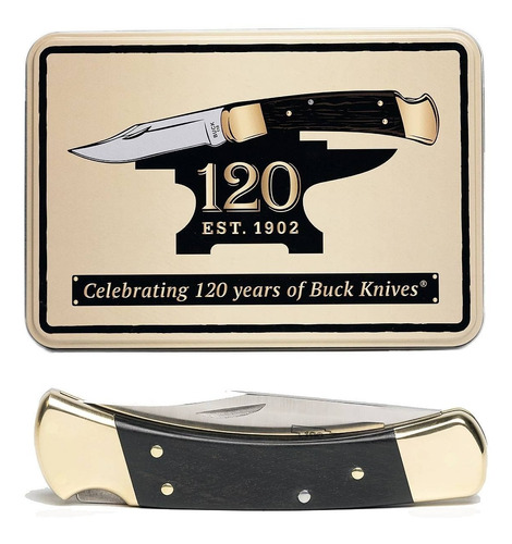 Navaja Buck 110 Hunter De Edición Especial 120 Aniversario