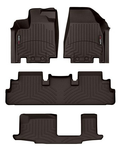 Tapetes Weathertech Pathfinder 2022+ (8 Filas) 1a+2a+3a+ Caj