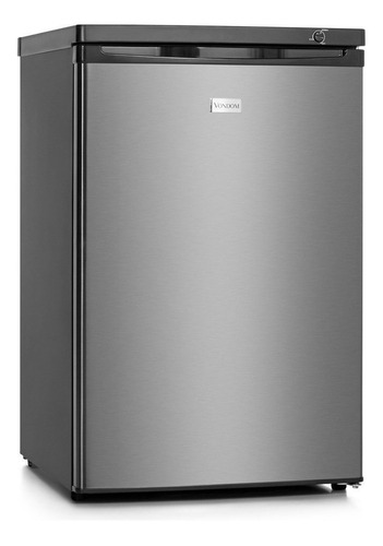 Freezer Vertical Vondom Fr55 Bajo Mesada 85 Litros Acero 