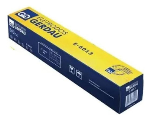 Eletrodo Gerdau Solda 2,5mm E-6013 Caixa Com 5 Kg