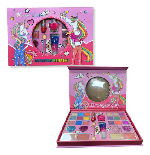 Paleta De Sombra Ojos Labial Infantil Niña Maquillaje (cod4