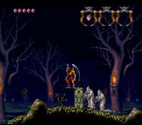 Demon's Crest Snes Conocido Como Demon's Blazon Nintendo (Usado)