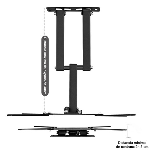Soporte Pantalla De Tv Base Brazo Adecuado32 A 55 Pulgadas