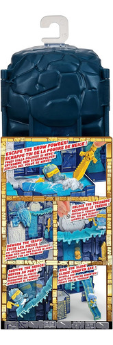 Juego De Aventuras En Isla De Cráneo Con 2 Figuras Microscóp