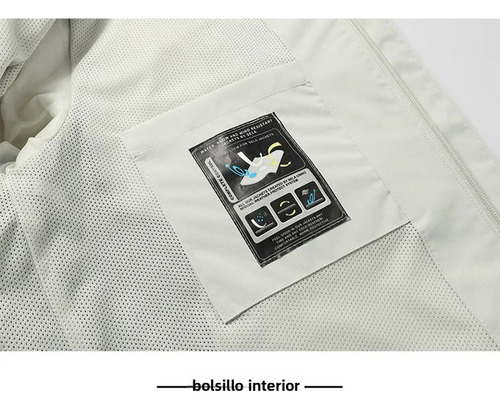 Chaqueta Senderismo Otoño Impermeable Mujer Capucha