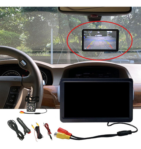 Pantalla Del Monitor Retrovisor Pantalla De 7.0 Pulgadas