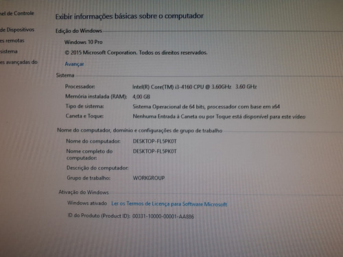 Computador Desktop Dell Inspirion 3647