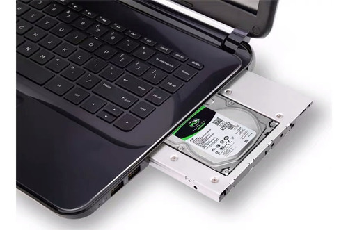 Caddy Sata A Sata 12,7mm Segundo Disco En Lectora Notebook