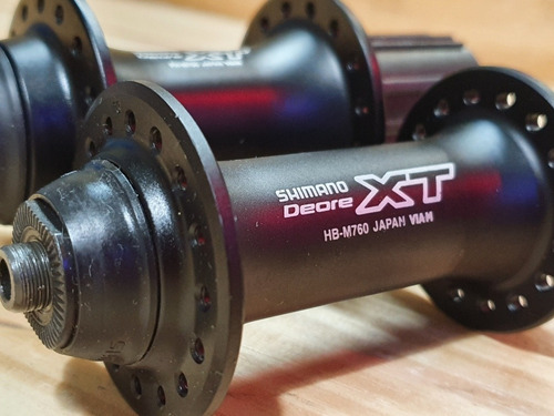 Imagen 3 de 4 de Mazas Shimano Xt 760 Vbrakes. Nuevas!! Carbonobikes