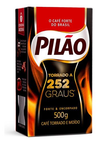 Café Brasileño Pilao Sabor 259 Graus 500 Gr.