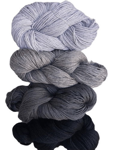 Lana Shetland Semigorda 900gr (6 Madejas De 150gr) Surtido A Eleccion Post Compra