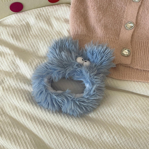 P Diadema De Maquillaje De Felpa Diadema De Belleza Para