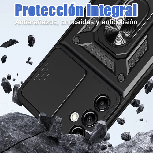 Funda Para Samsung Galaxy A55/a56 5g Con Uso Rudo + 3 Micas Hidrogel