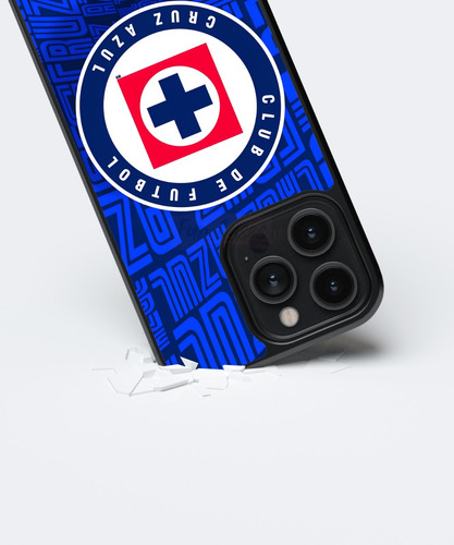 Funda Club De Futbol Cruz Azul 4 Negro Xiaomi Redmi Note 13 Pro Plus 5g