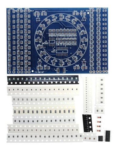 Kit De Placa De Prática De Soldagem De Componentes Smd Com