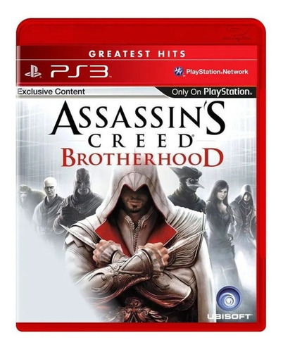 Assassin's Creed Brotherhood Greatest Hits Mídia Física Ps3