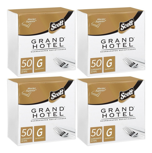 Guardanapo Grand Hotel Grande Scott Kimberly Clark C/ 200 Fl