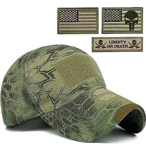 Loneshark Sombreros De Béisbol De Camo Para Hombre Con Bande