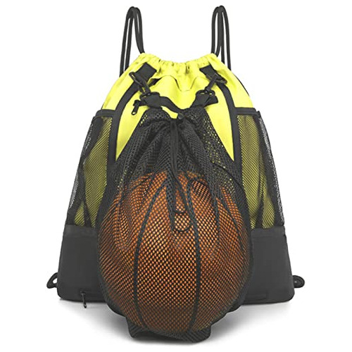 Stay Gent Drawstring Basketball Backpack For Boys &amp; Girl