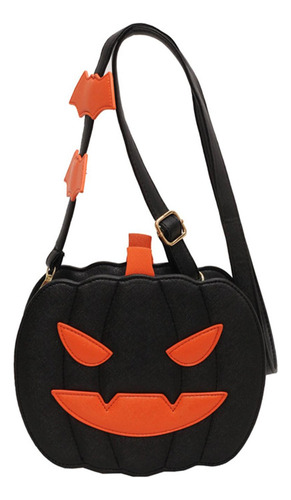 D Bolsos De Calabaza For Mujer, Bolso De Negro Divertido