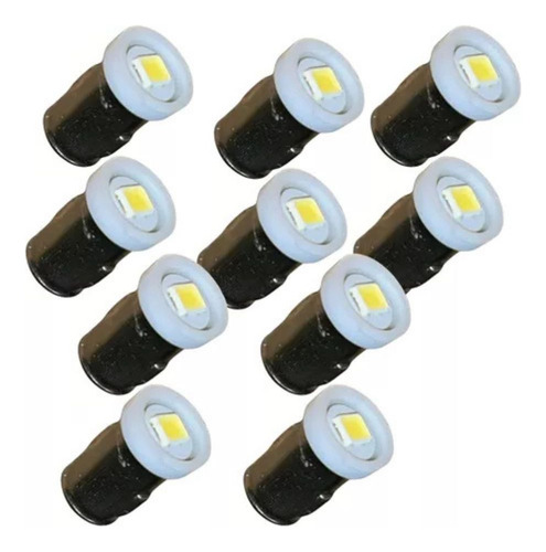 Kit Lampada Led 75 Painel Fusca 12v Branca Com 10 Lampadas