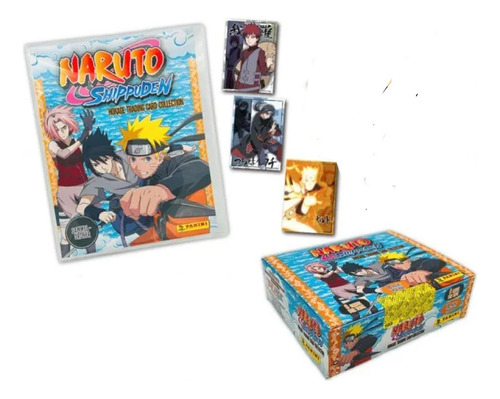 Starter Pack Naruto + Caja De 18 Sobres De Cartas. 