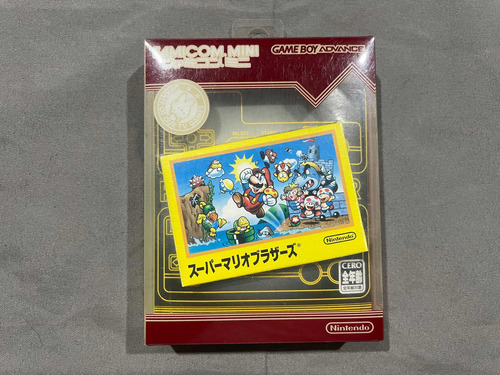 Super Mario Bros Mini Famicom Para Game Boyadvance C/caja Jp (Usado)