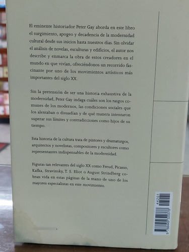 Modernidadla Atracción De La Herejía De Baudelaire A Beckett: N/a, De Gay ,p.. Serie N/a, Vol. 1. Editorial Paidós, Tapa Dura, Edición 1 En Español, 2007