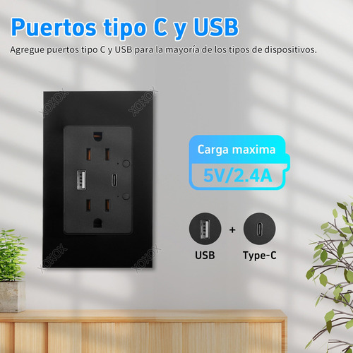 Tomada De Parede Wifi Inteligente Com Carregador Tipo Cy