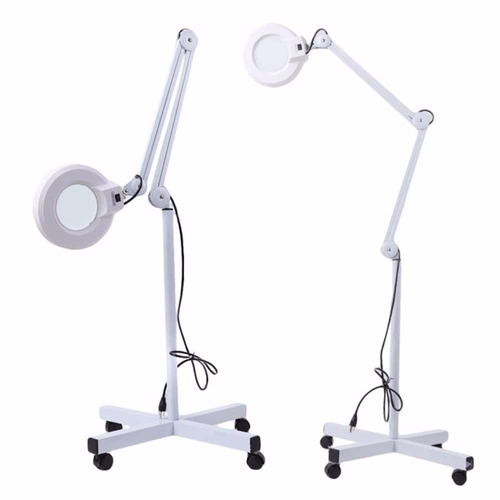 Lupa Estetica Tripe Luminaria Led Articulavel Optico 220volt