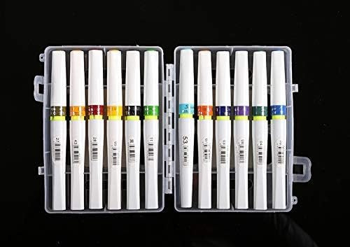 12 Colores Art Marker Wink De Stella Cepillo Para Polvo Glit