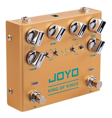 Pedal Doble Overdrive Joyo R-20 King Of King Para Guitarra