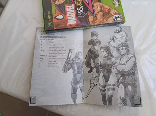 Jogo Marvel Vs. Capcom 2 Xbox/360 Cib Impecável Super Raro (Usado)