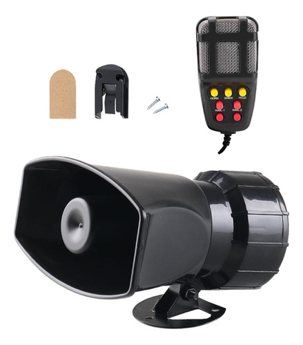 Car Alarm Speaker Electric Horn 7 Tone Sound Loud 12v
