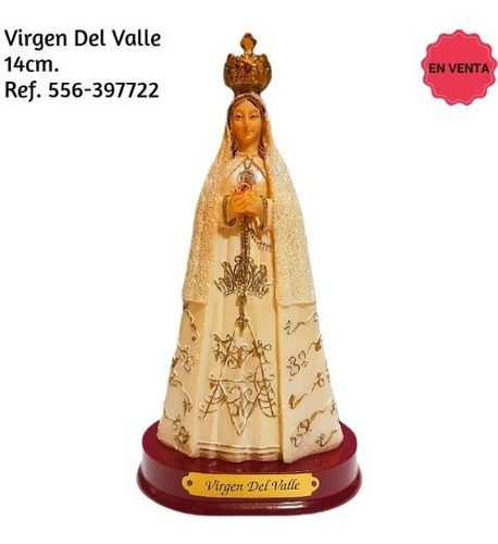 Virgen Del Valle Di Angelo 14cm