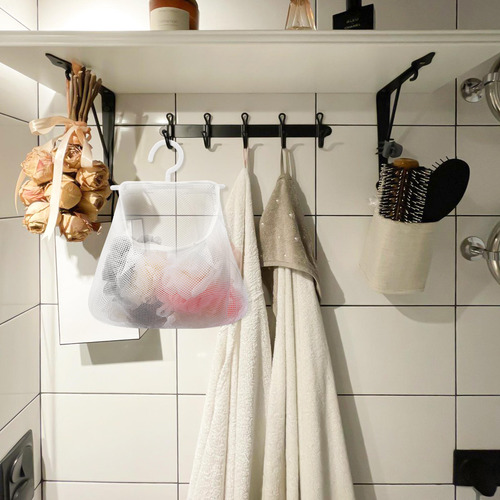 Bolsa Con Forma De Pinza Para Colgar Ropa, Bolsa De Malla, B