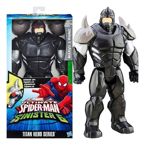 Figura de acción Rhino B6389 de Hasbro Titan Hero Series