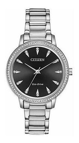 Ciudadano Relojes Mujer Fe704053e Silueta Cristal