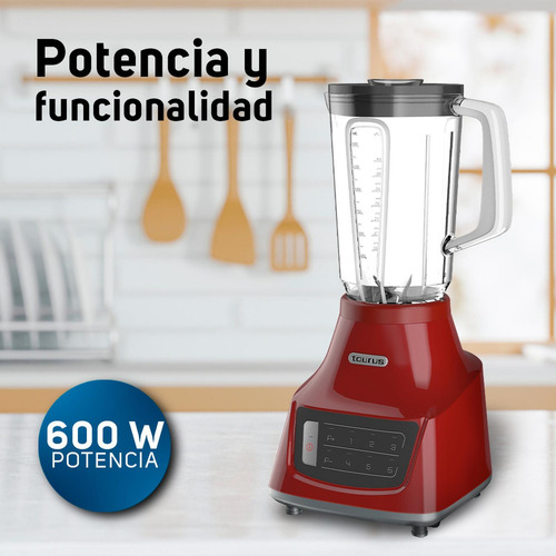 Licuadora Taurus Grandeur Touch Motor De 600 W