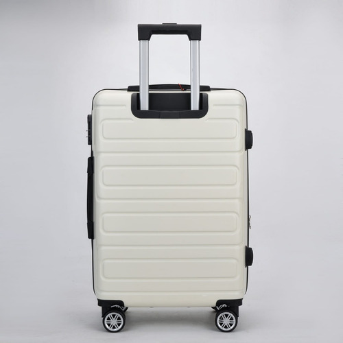 Valija Rigida Expandible Mediana 24´ De Viaje + Candado