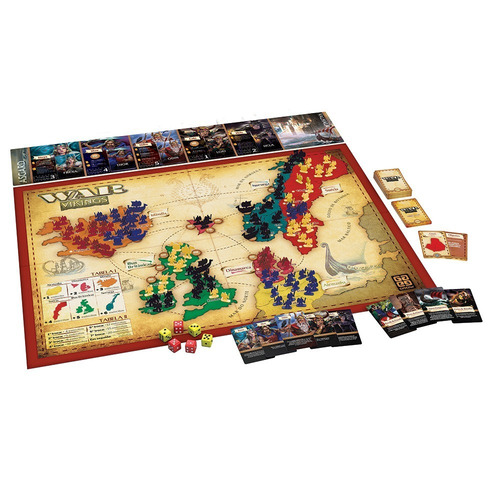 Imagem 4 de 5 de Jogo War Vikings Grow + 100 Sleeves Mayday Standard Usa