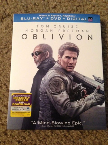 Blu Ray Oblivion + Dvd + Digital Hd Slip Cover