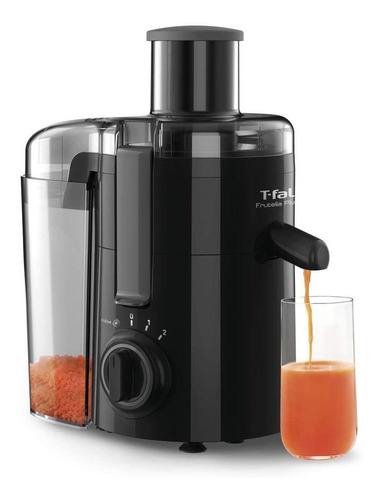 Extractor Jugos Tfal Frutelia Plus Ze3708mx Negro