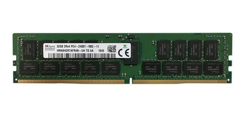 Memoria Servidor 32gb Pc4-2400t Ecc Hynix Dell Hp Ibm Lenovo