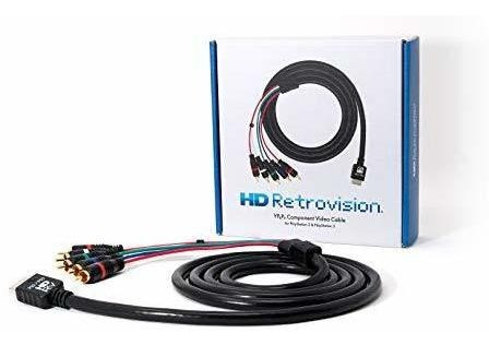 Cable Componente De Video Hd Retrovision Para Ps2 Y Ps3