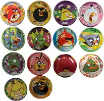 Comprar Colección Completa Caps Tazos Angry Birds Vuala 2024 14 Pz