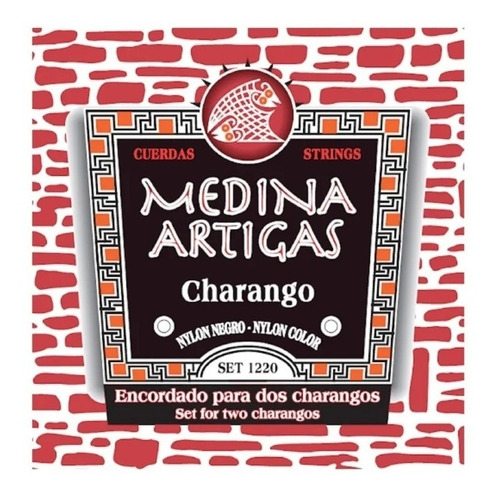 Medina Artigas Set 1220 Para Encordado Charango Nylon